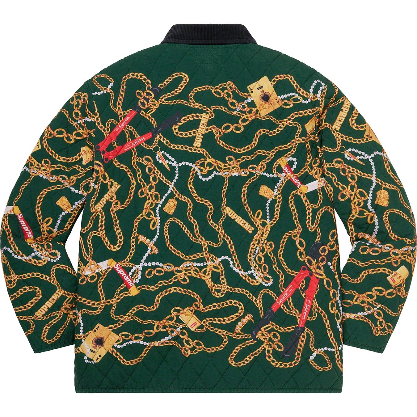 Chains Quilted Jacket view 15